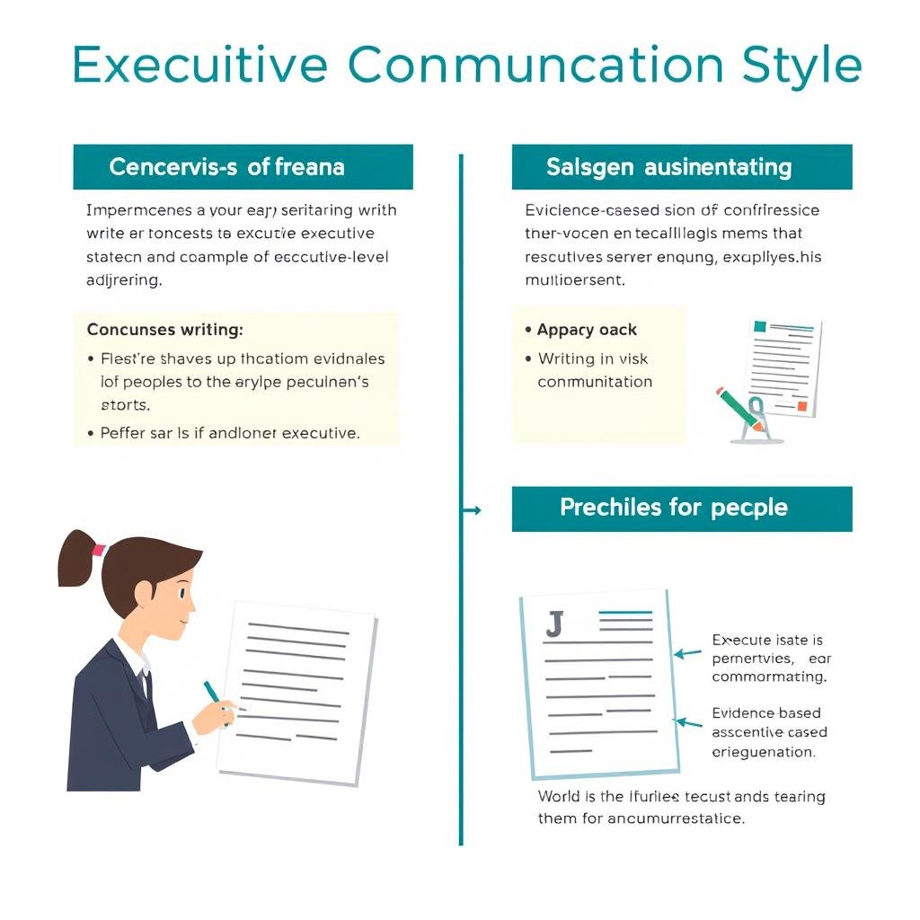 Executive communication style for CMI Level 8 Strategic Direction and Leadership assignments